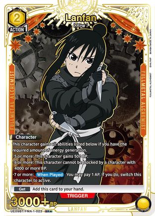 Image of Lanfan (023) (SR*) (UE09BT/FMA-1-023) - UE09BT FULLMETAL ALCHEMIST Foil