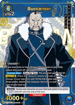 Image of Buccaneer (R*) (UE09BT/FMA-1-061) - UE09BT FULLMETAL ALCHEMIST Foil
