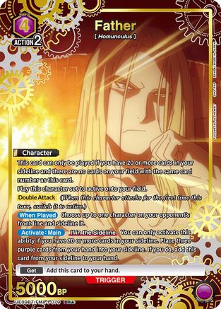 Image of Father (079) (SR*) (UE09BT/FMA-1-079) - UE09BT FULLMETAL ALCHEMIST Foil