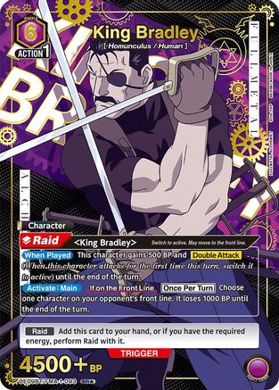 Image of King Bradley (093) (SR*) (UE09BT/FMA-1-093) - UE09BT FULLMETAL ALCHEMIST Foil