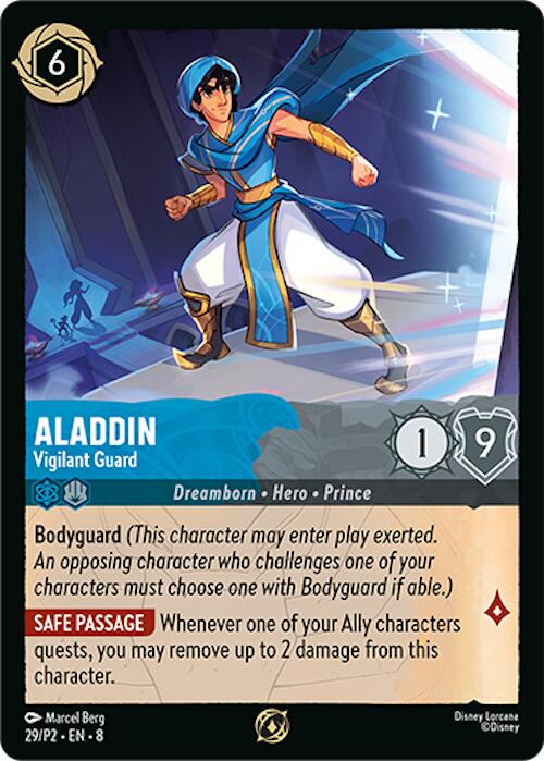 Image of Aladdin - Vigilant Guard (29) [Promo Cards]