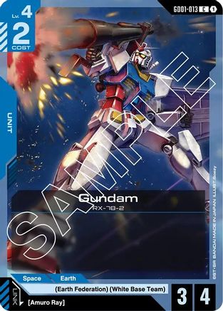 Image of Gundam (GD01-013) (GD01-013) - Newtype Rising