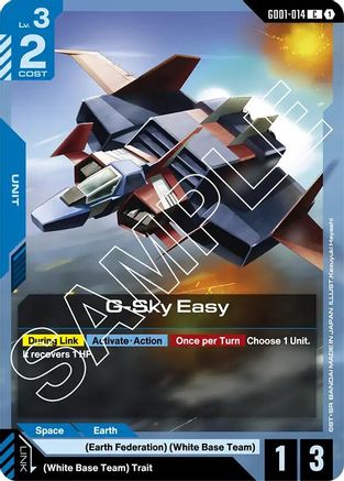 Image of G-Sky Easy (GD01-014) - Newtype Rising