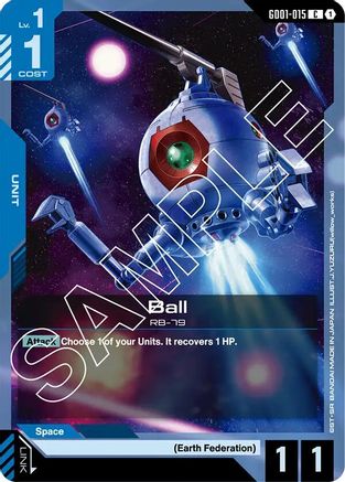 Image of Ball (GD01-015) - Newtype Rising