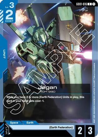 Image of Jegan (GD01-016) - Newtype Rising
