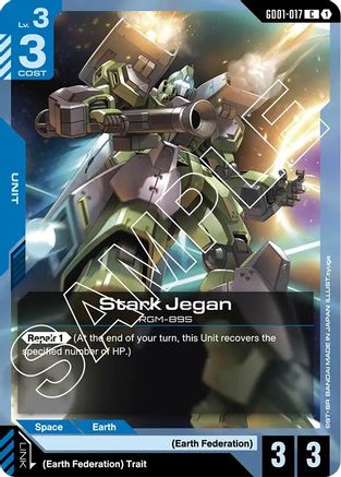 Image of Stark Jegan (GD01-017) - Newtype Rising