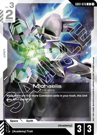 Image of Michaelis (GD01-076) - Newtype Rising