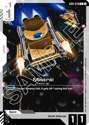 Image of Mistral (GD01-078) - Newtype Rising