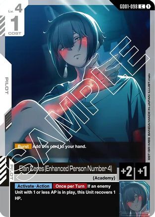 Image of Elan Ceres (Enhanced Person Number 4) (GD01-098) - Newtype Rising