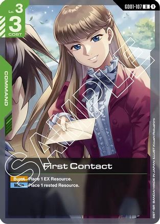 Image of First Contact (GD01-107) - Newtype Rising