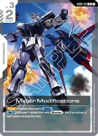 Image of Midair Modifications (GD01-121) - Newtype Rising