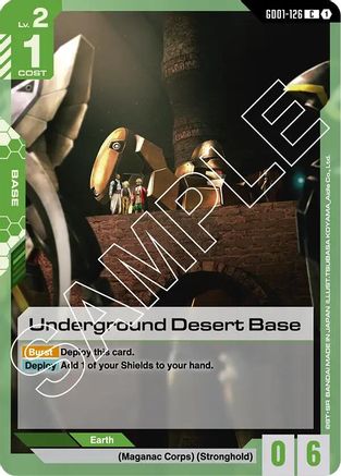 Image of Underground Desert Base (GD01-126) - Newtype Rising
