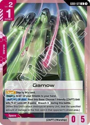 Image of Gamow (GD01-127) - Newtype Rising