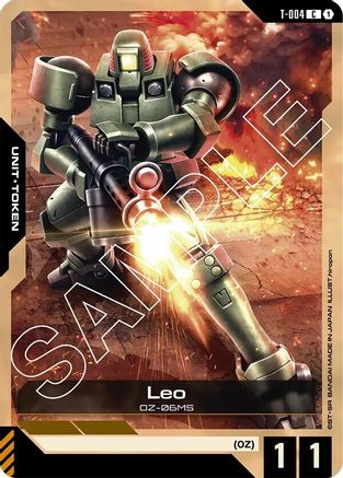 Image of Leo (T-004) Token (T-004) - Newtype Rising