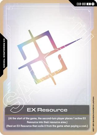 Image of EX Resource (EXR-001) - Newtype Rising