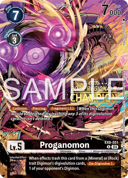 Image of Proganomon [EX8-051] (Regionals 25-26 Season 2 Champion) [Chain of Liberation]