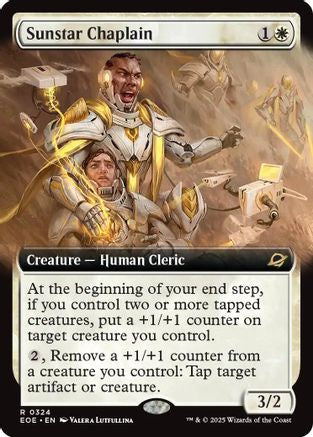 Image of Sunstar Chaplain (Extended Art) [Edge of Eternities]