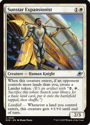 Image of Sunstar Expansionist [Edge of Eternities]