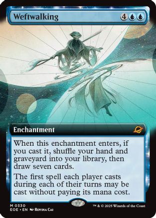 Image of Weftwalking (Extended Art) [Edge of Eternities]