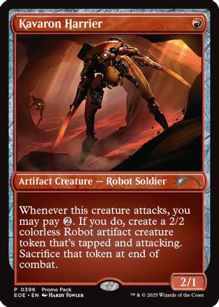 Image of Kavaron Harrier (Promo Pack) [Edge of Eternities Promo Pack]