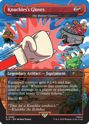 Image of Knuckles's Gloves - The Reaver Cleaver [Secret Lair Drop Series]