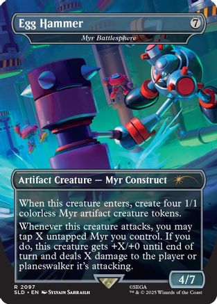 Image of Egg Hammer - Myr Battlesphere [Secret Lair Drop Series]