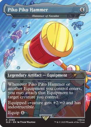 Image of Piko Piko Hammer - Hammer of Nazahn [Secret Lair Drop Series]