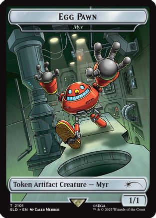 Image of Egg Pawn - Myr Token [Secret Lair Drop Series]