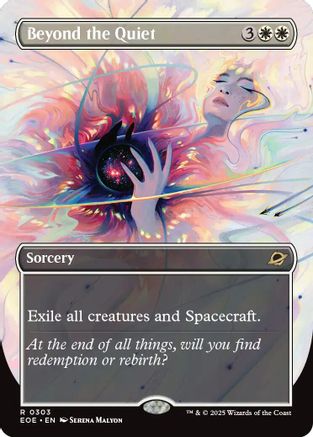Image of Beyond the Quiet (Borderless) [Edge of Eternities]
