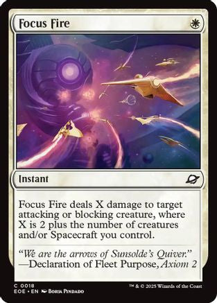 Image of Focus Fire [Edge of Eternities]