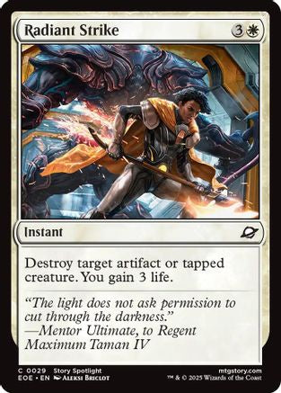 Image of Radiant Strike [Edge of Eternities]
