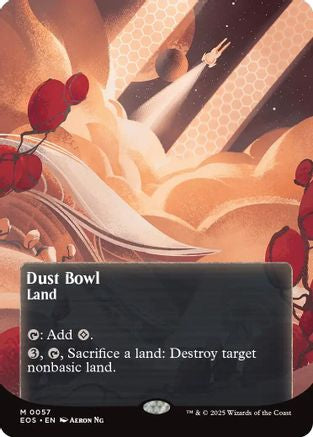 Image of Dust Bowl (0057) (Borderless) [Edge of Eternities: Stellar Sights]