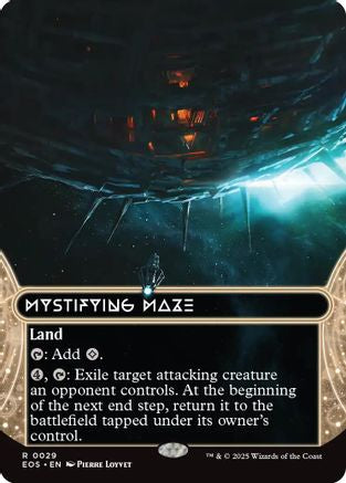 Image of Mystifying Maze (0029) (Borderless) [Edge of Eternities: Stellar Sights]