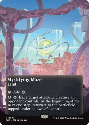 Image of Mystifying Maze (0074) (Borderless) [Edge of Eternities: Stellar Sights]