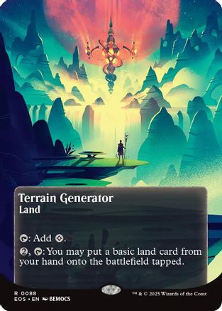 Image of Terrain Generator (0088) (Borderless) [Edge of Eternities: Stellar Sights]