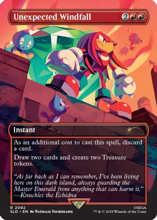 Image of Unexpected Windfall (2092) [Secret Lair Drop Series]