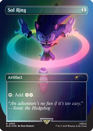 Image of Sol Ring (2093) (Rainbow Foil) [Secret Lair Drop Series]