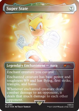 Image of Super State (Rainbow Foil) [Secret Lair Drop Series]