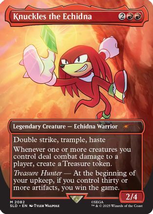 Image of Knuckles the Echidna [Secret Lair Drop Series]