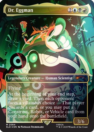 Image of Dr. Eggman (Rainbow Foil) [Secret Lair Drop Series]