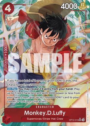 Image of Monkey.D.Luffy (Alternate Art) [Legacy of the Master]