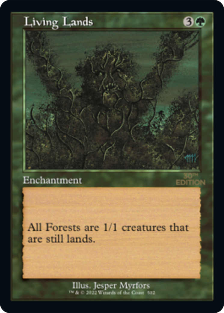 Image of Living Lands (Retro) [30th Anniversary Edition]