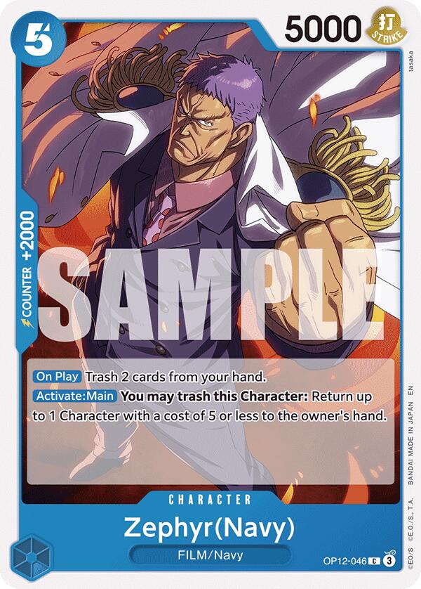 Image of Zephyr(Navy) [Legacy of the Master]