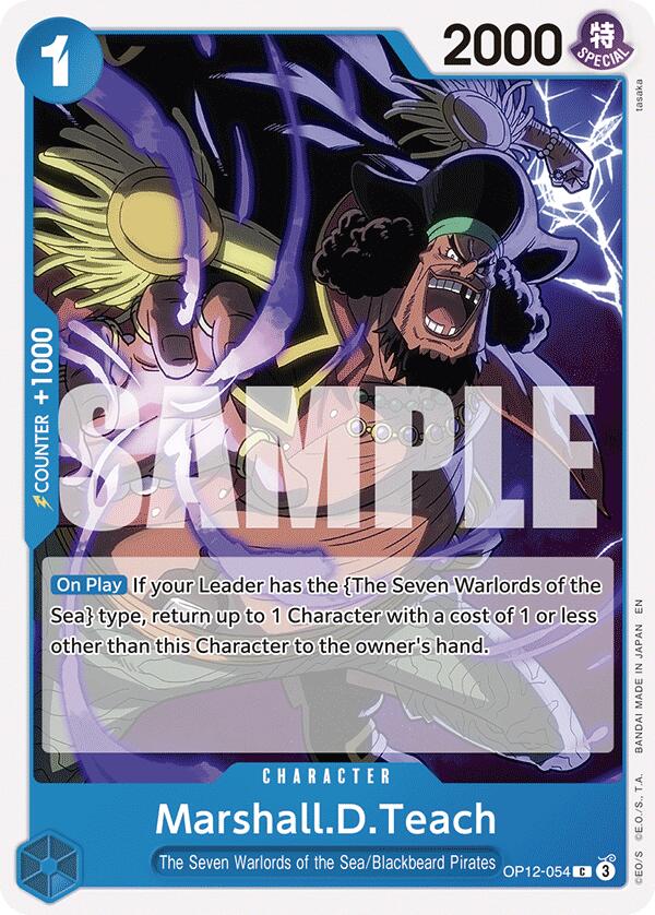 Image of Marshall.D.Teach [Legacy of the Master]