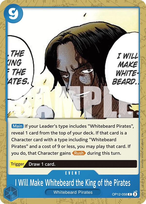 Image of I Will Make Whitebeard the King of the Pirates [Legacy of the Master]