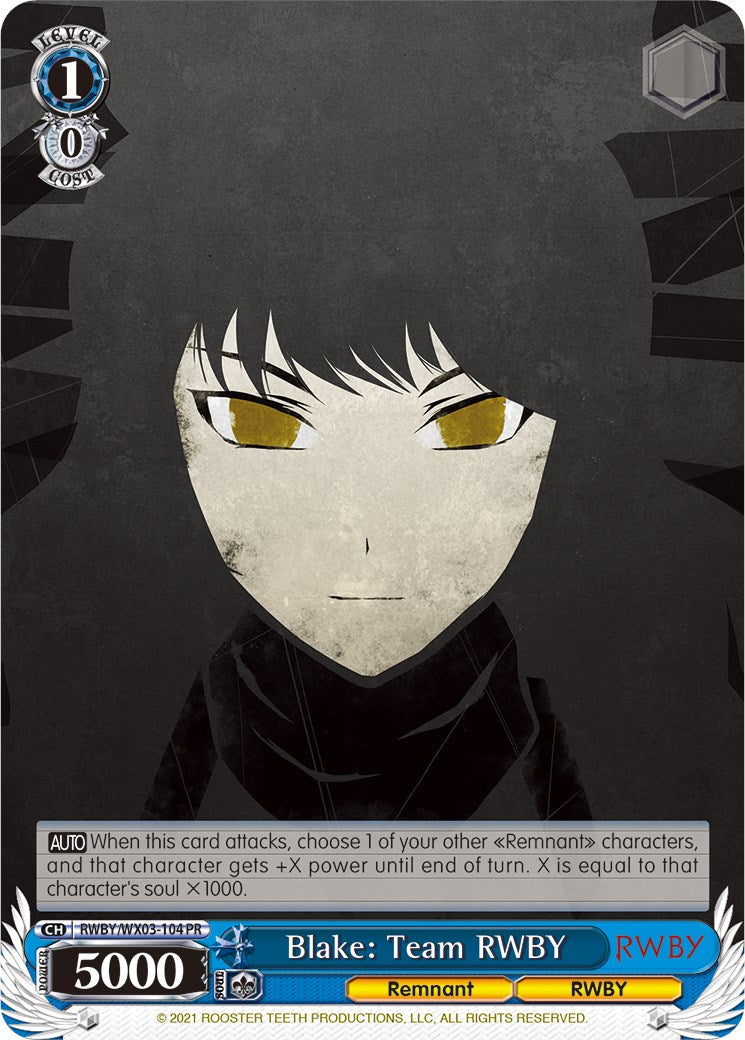 Image of Blake: Team RWBY (RWBY/WX03-104 PR) [RWBY]