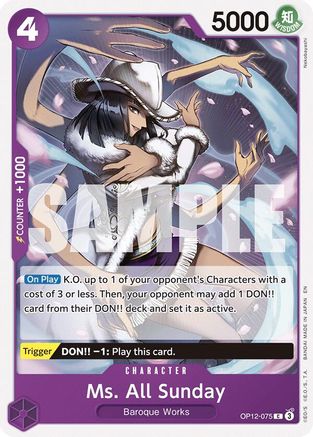 Image of Ms. All Sunday [Legacy of the Master]