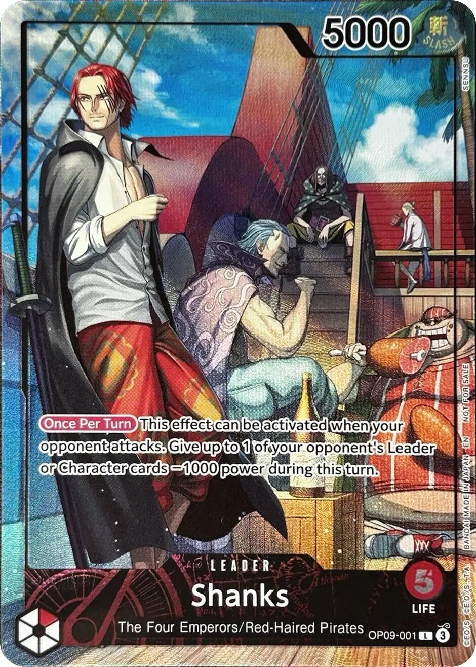 Image of Shanks (2025 PSA Magazine Promo) [One Piece Promotion Cards]