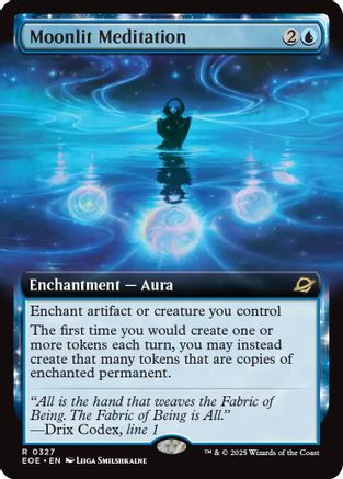 Image of Moonlit Meditation (Extended Art) [Edge of Eternities]