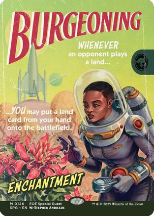 Image of Burgeoning (Showcase) [Edge of Eternities Special Guests]